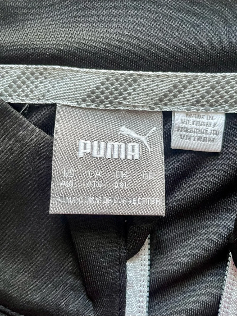PUMA Golf Men’s Icon 1/4 Zip Pullover Black 4XL NWT